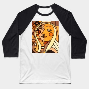 lady cubism Baseball T-Shirt